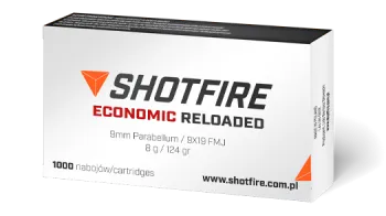 Amunicja Shotfire Economic Reloaded 8g/124gr FMJ