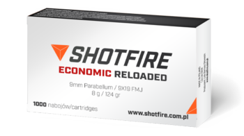 Amunicja Shotfire Economic Reloaded 8g/124gr FMJ